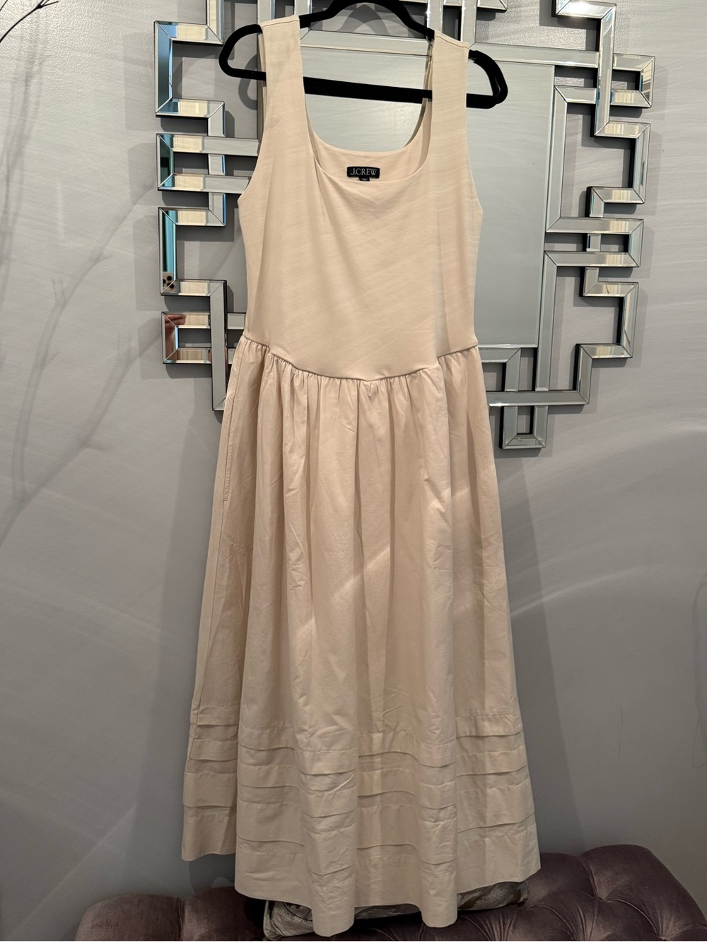 NWT J. CREW DROP-WAIST MIXY DRESS - Picture 2 of 10